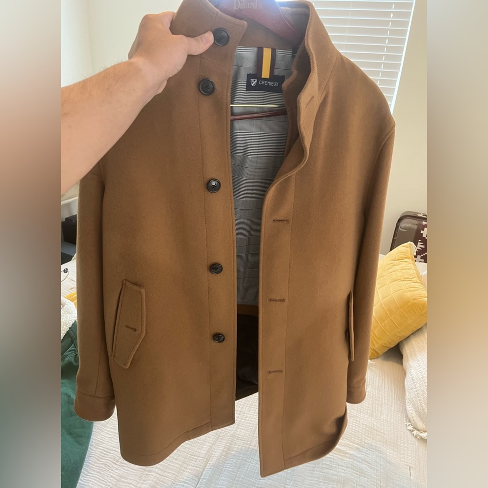 DC tan 3/4 peacot